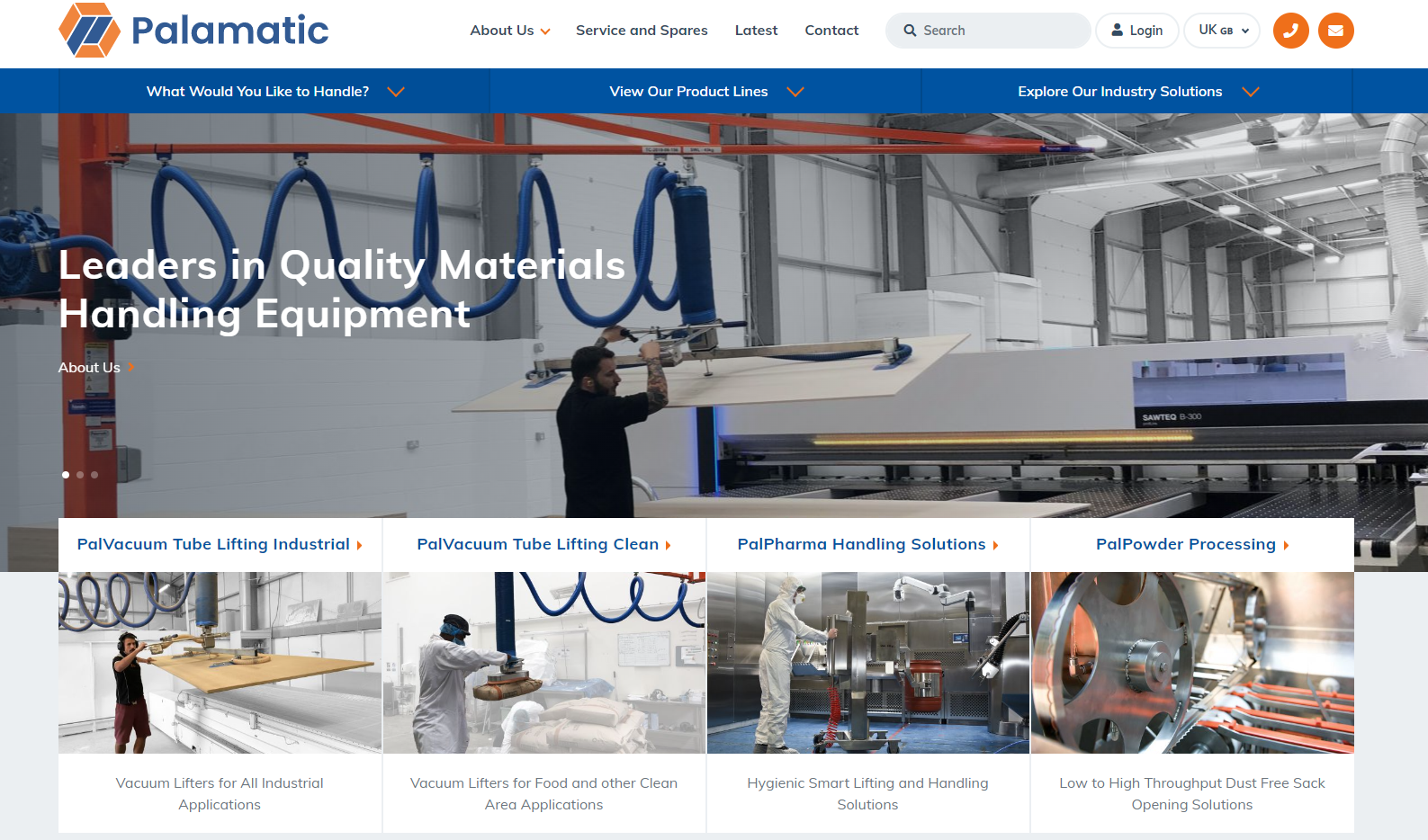 Palamatic Ltd Website