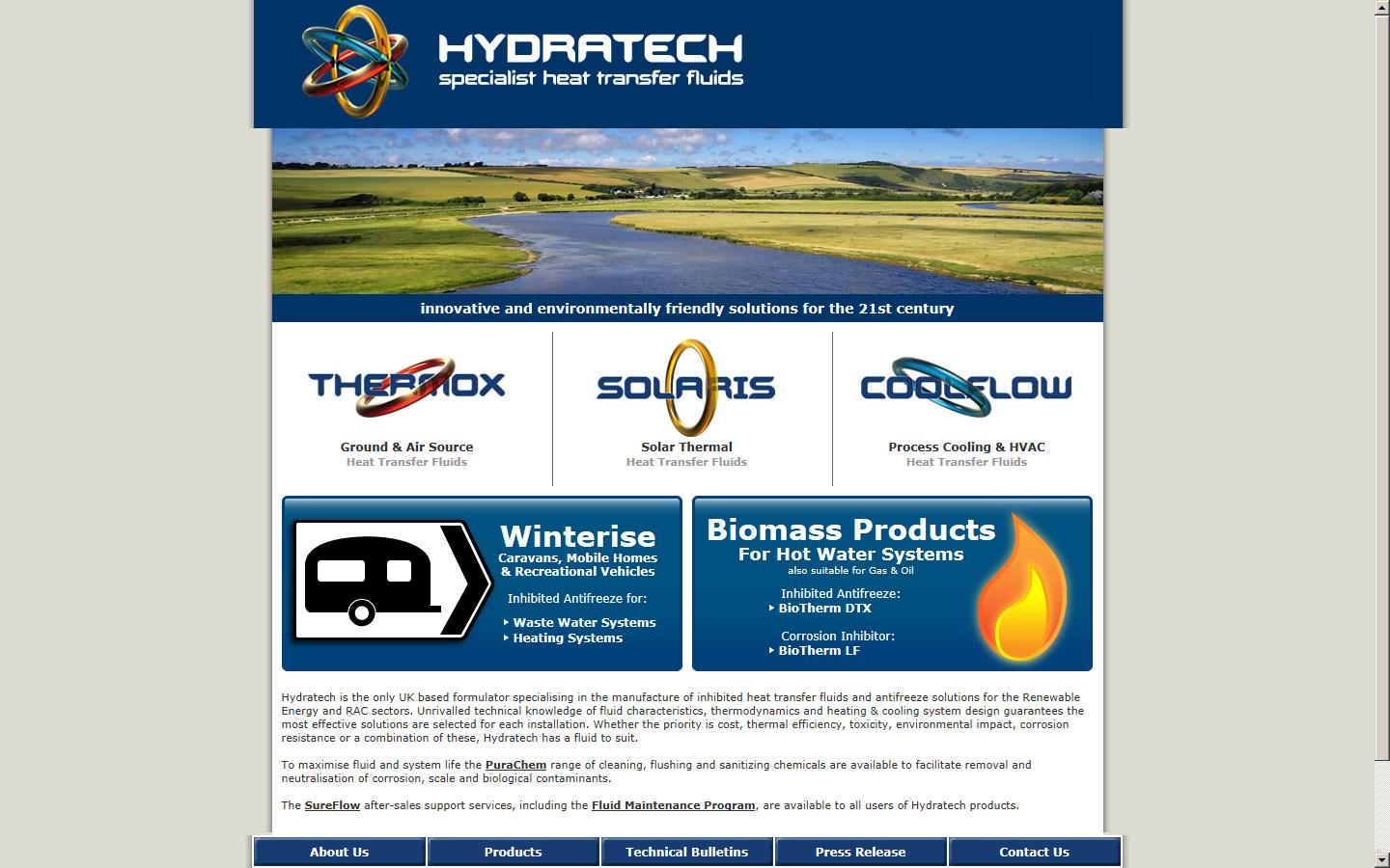 Hydra Technologies Website