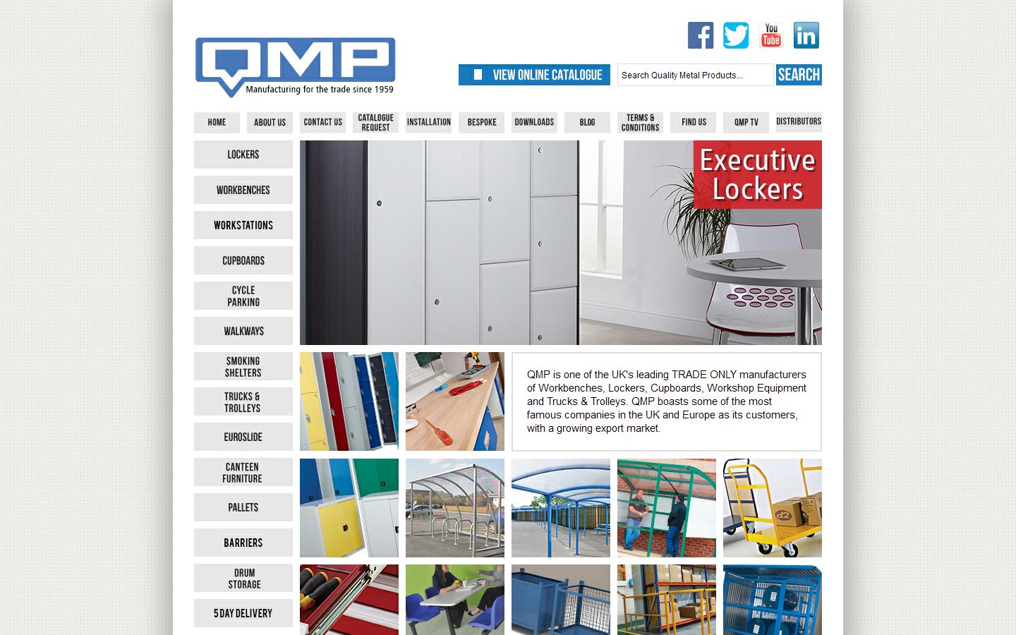 QMP - Quality Metal Products Website