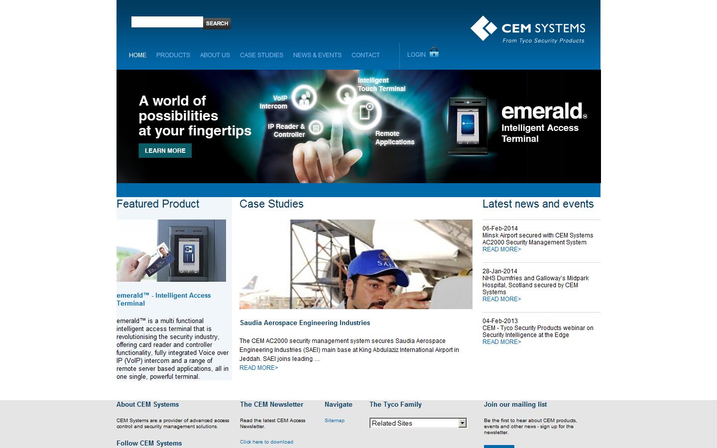 CEM Systems Website