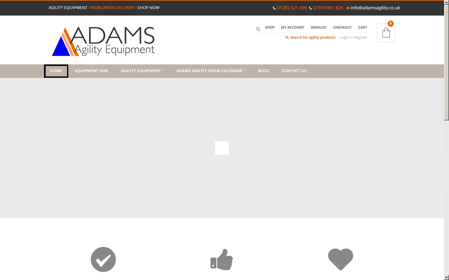 Adams Agility Website