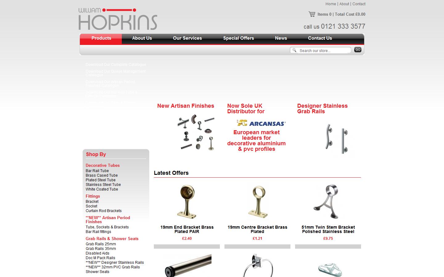 William Hopkins & Sons Website