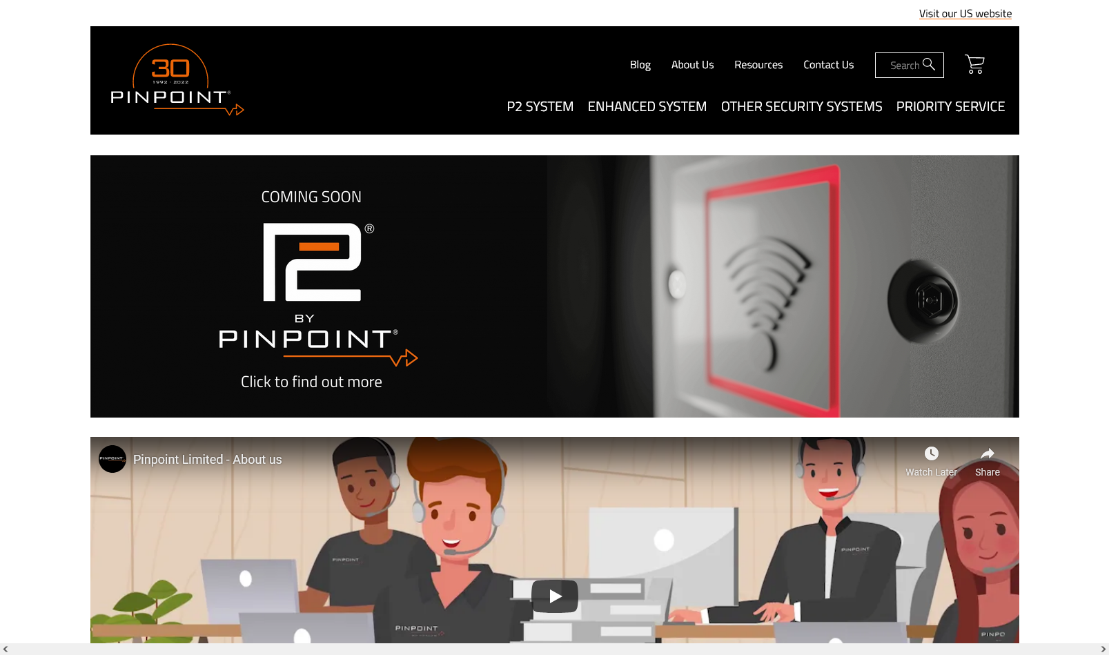 Pinpoint Ltd Website