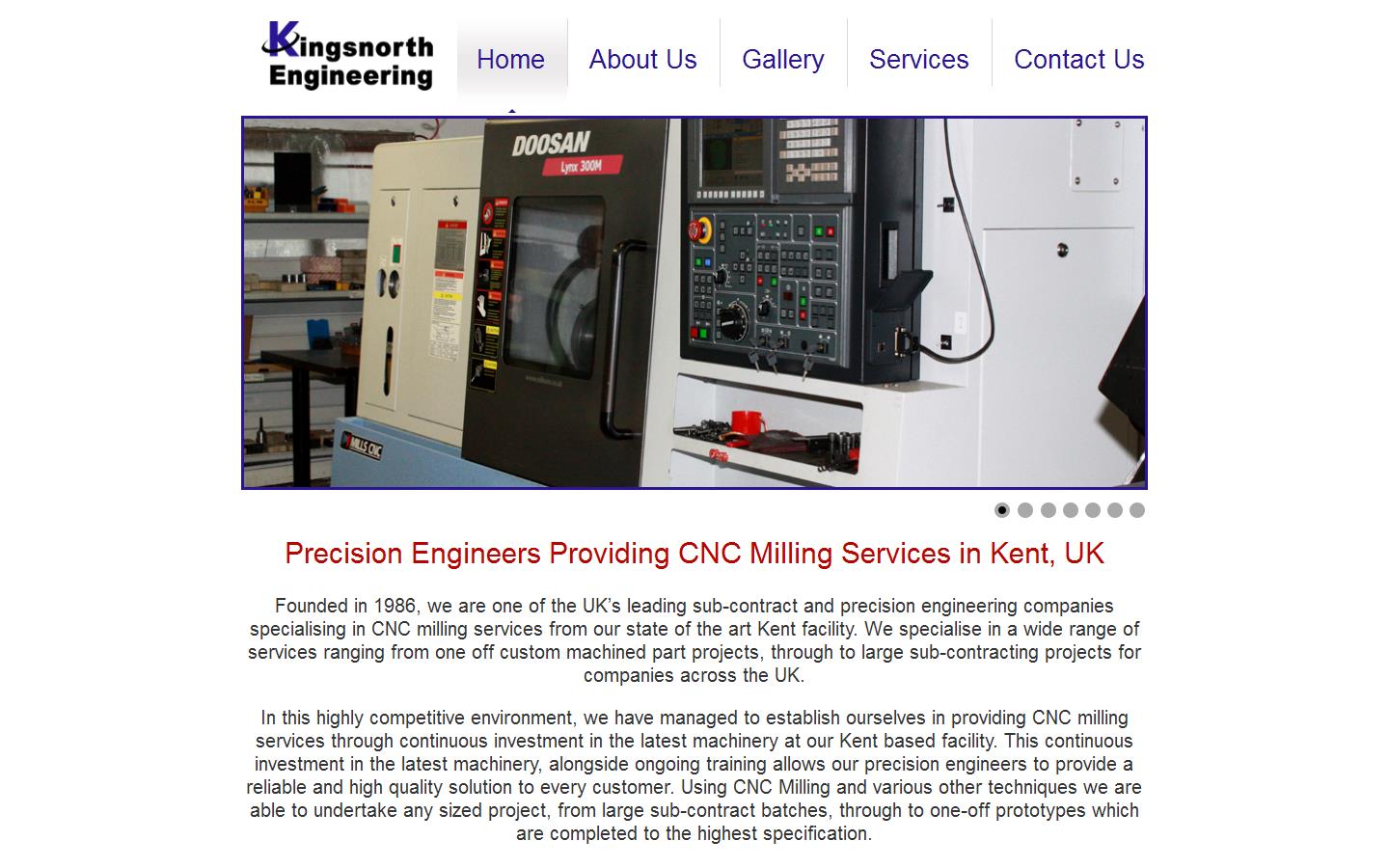 Kingsnorth Engineering Website