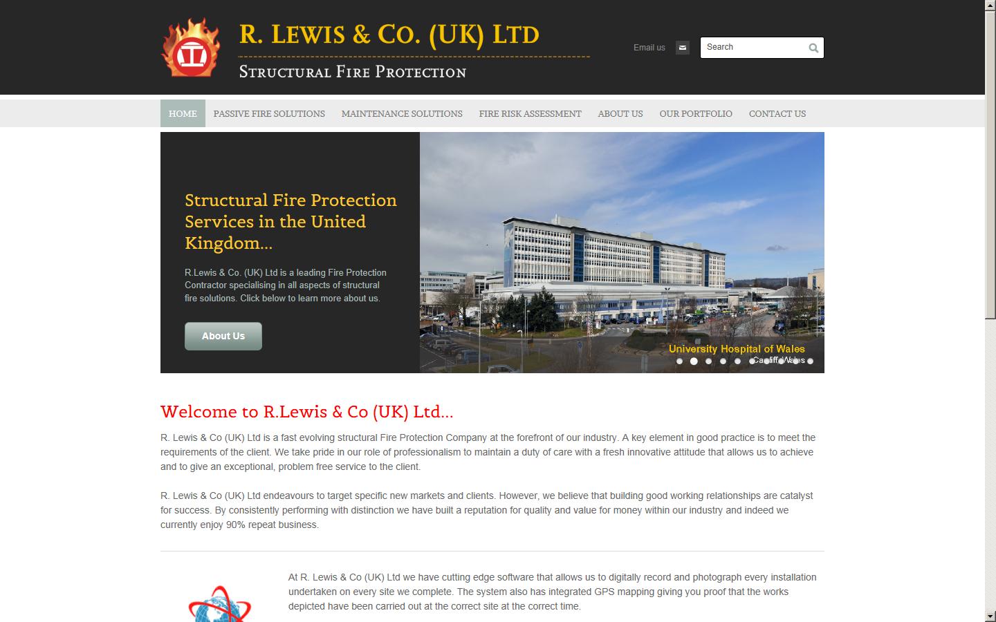 R. Lewis & Co (UK) Ltd Website