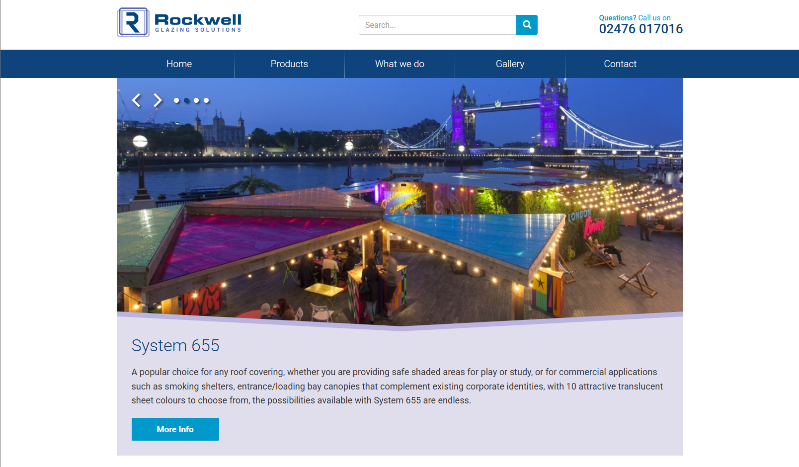 Rockwell Sheet Sales Ltd Website