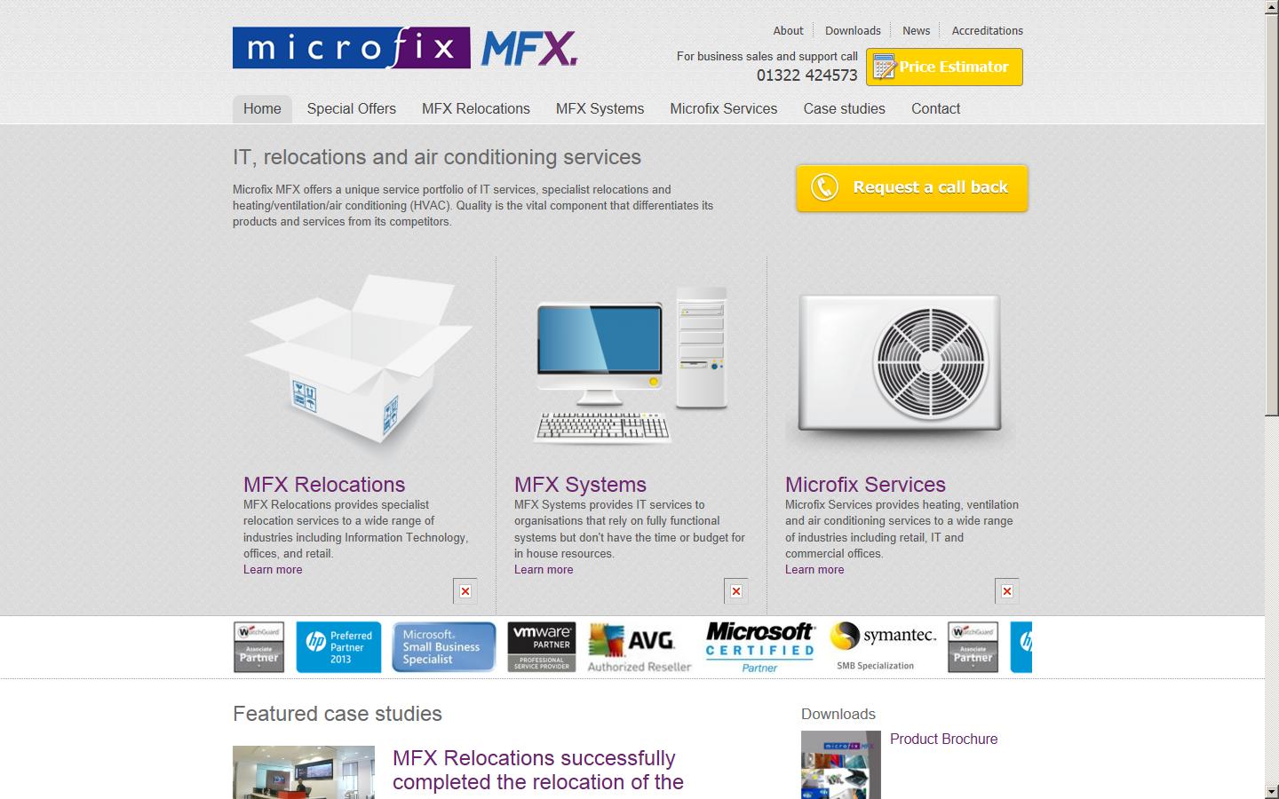 Microfix MFX Website