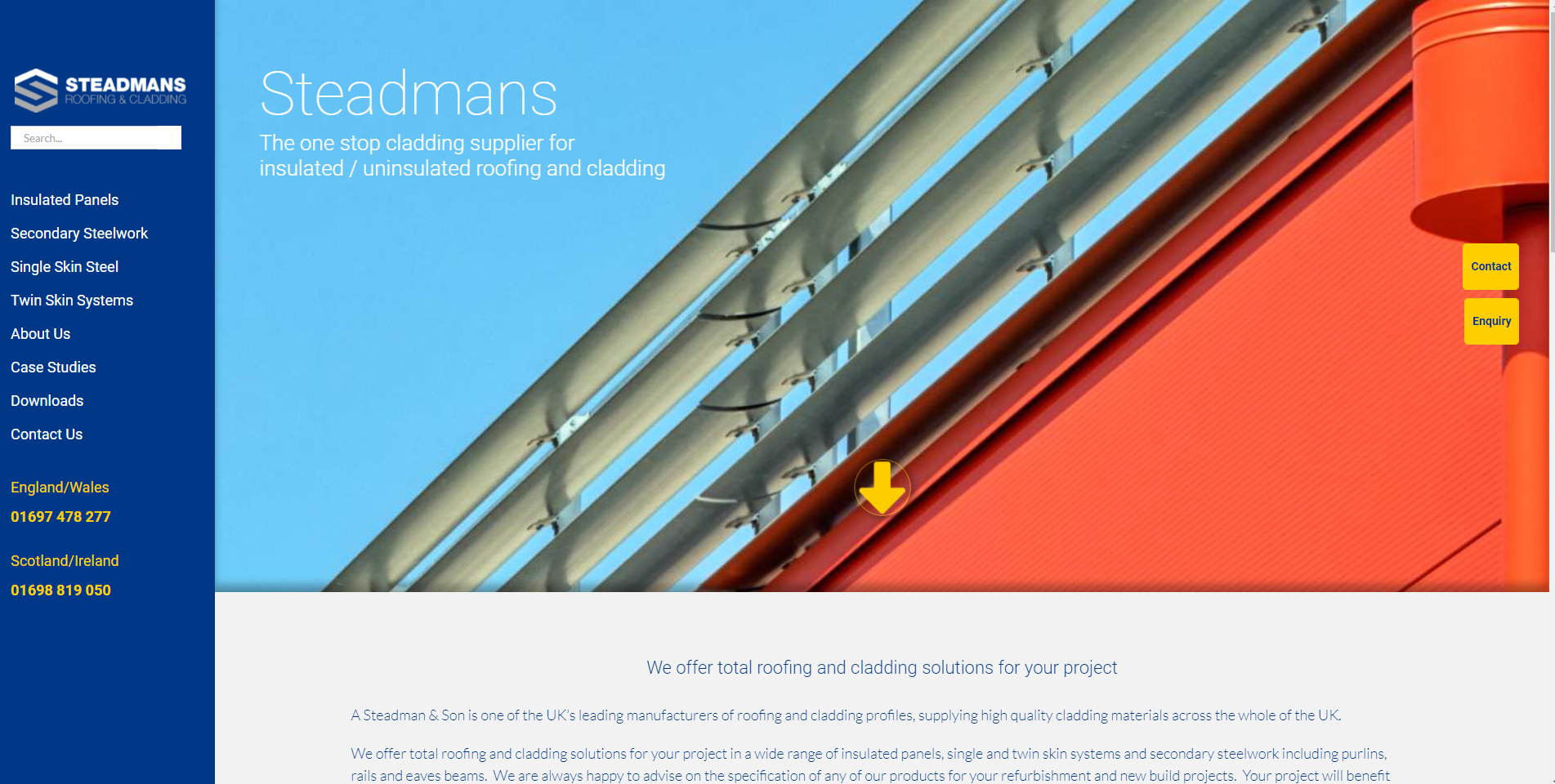 A Steadman & Son Website