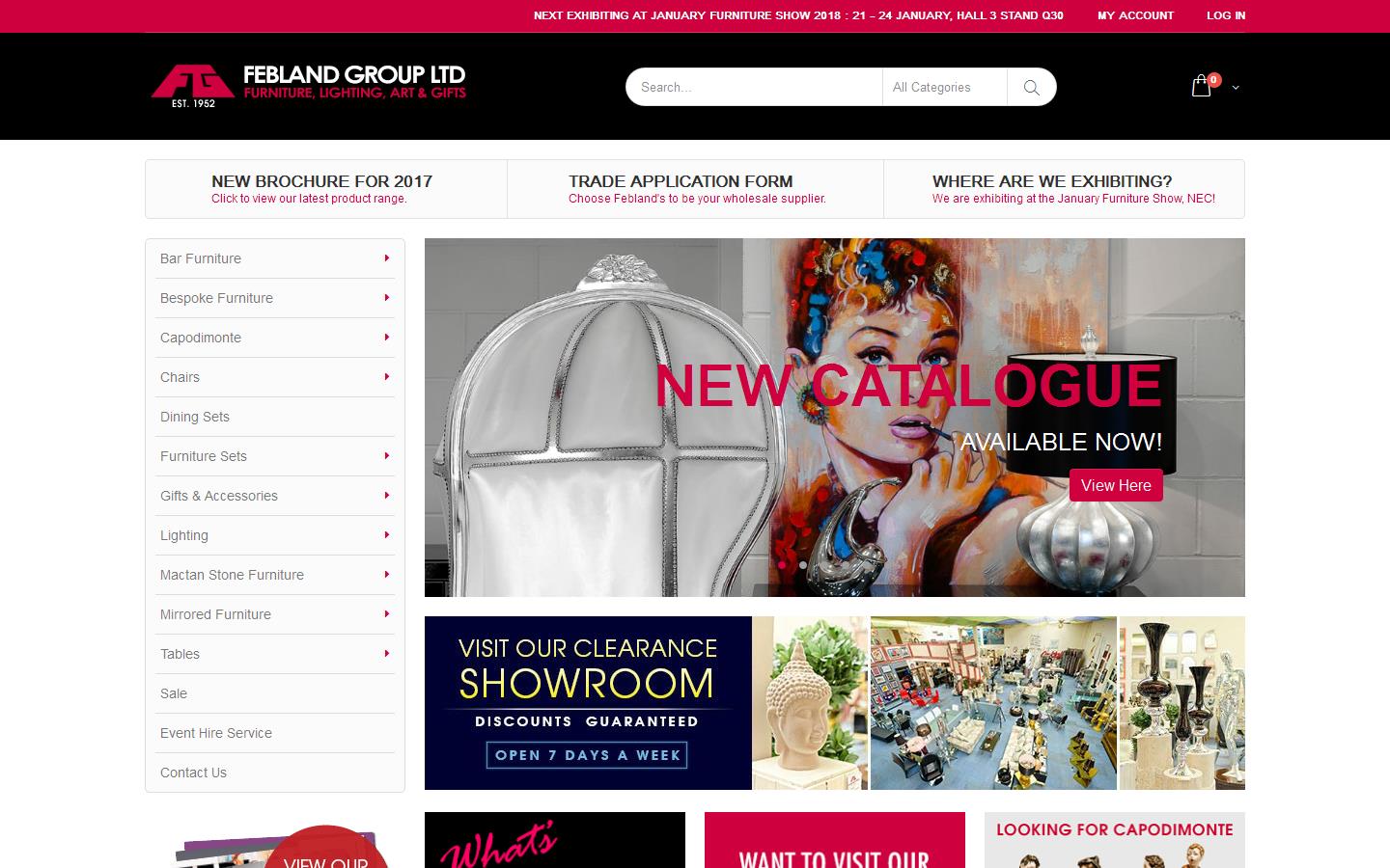 Febland Group Ltd Website