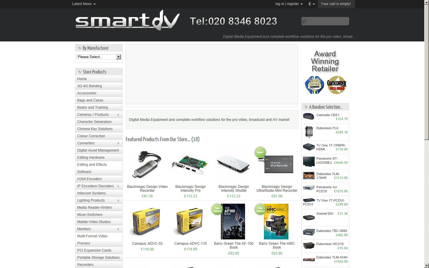 Smart DV LTD Website