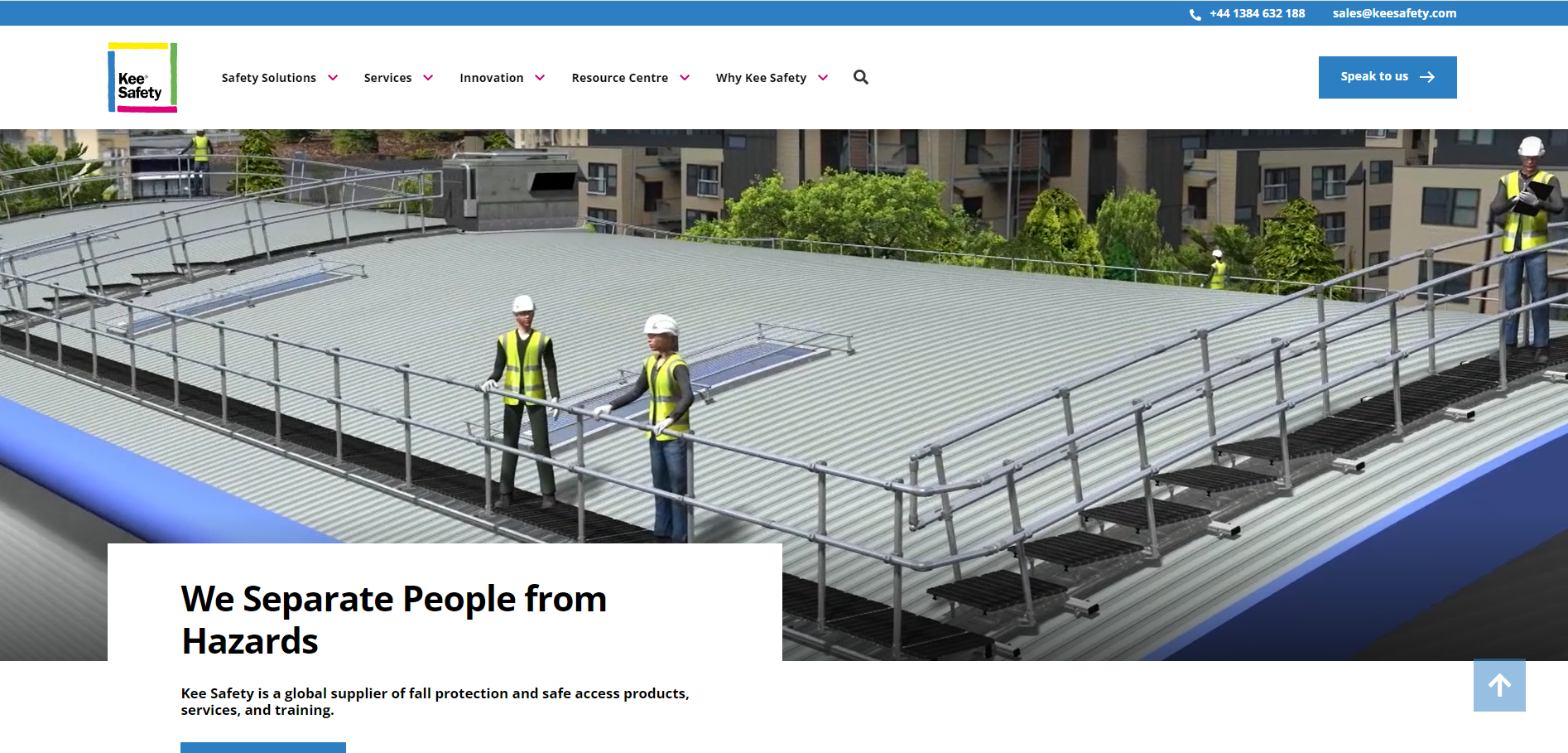 Kee Safety Ltd Website