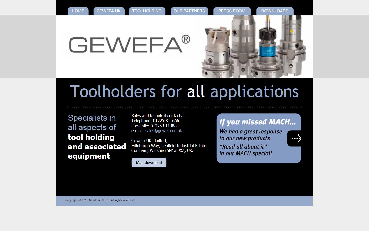 Gewefa UK Ltd Website