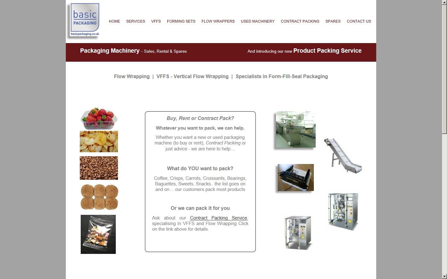 BASIC Packaging Ltd Website