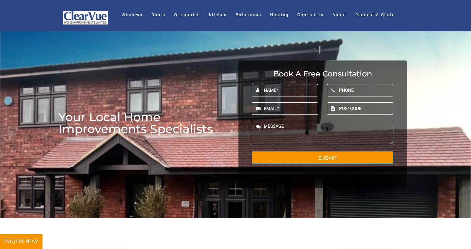 ClearVue Home Improvements Ltd Website