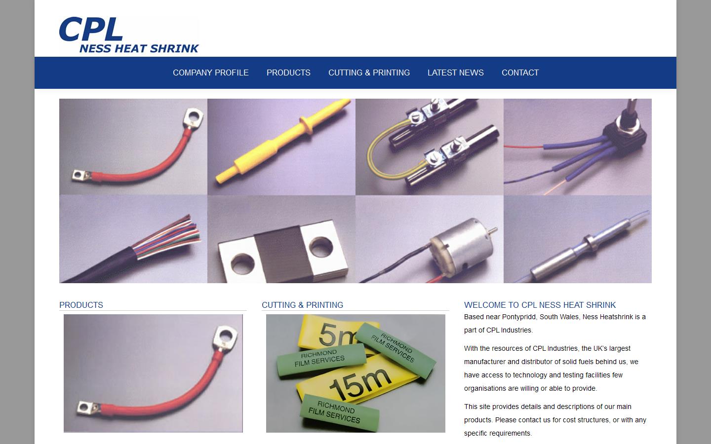 CPL Ness Heatshrink Website