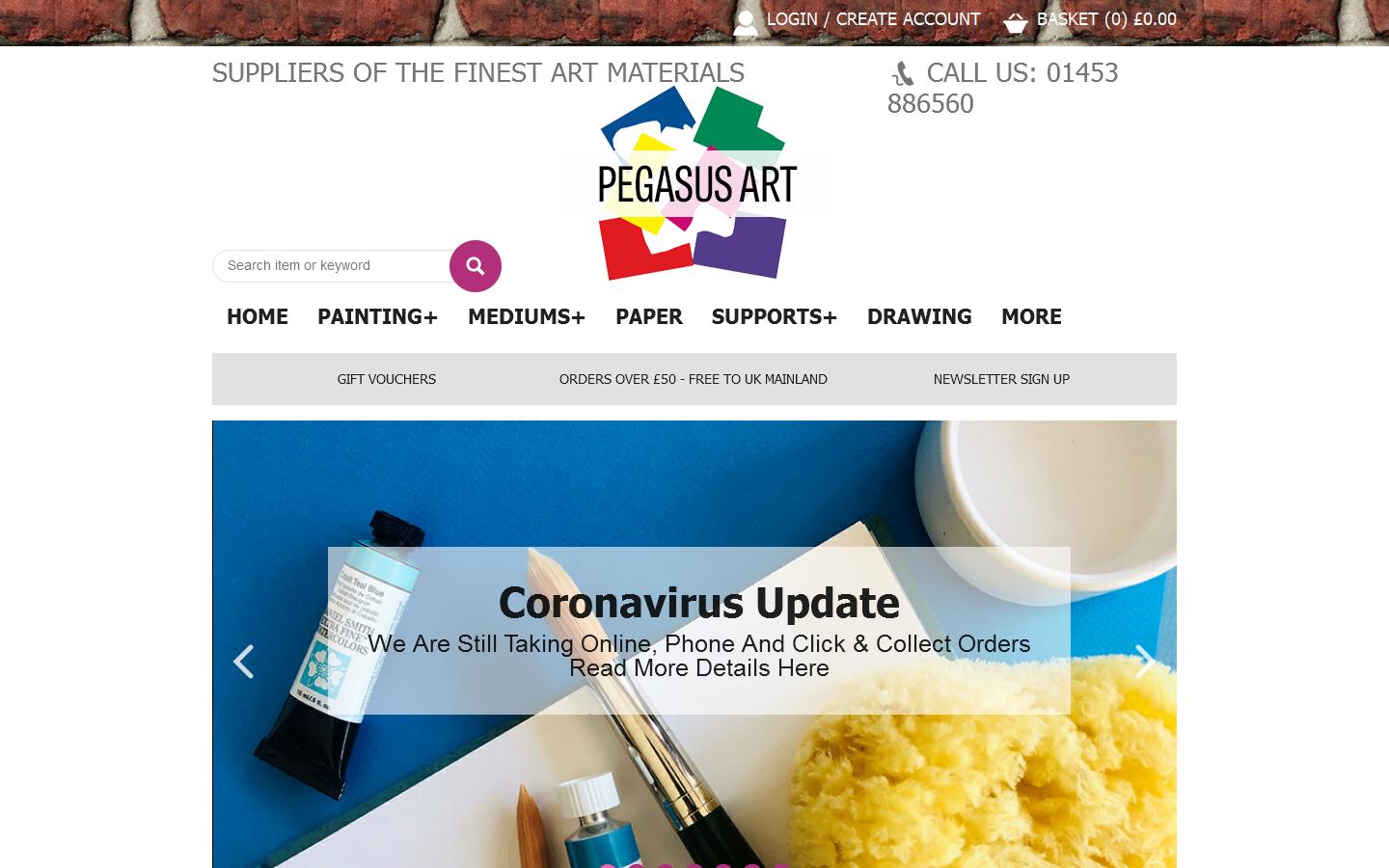 Pegasus Art Website