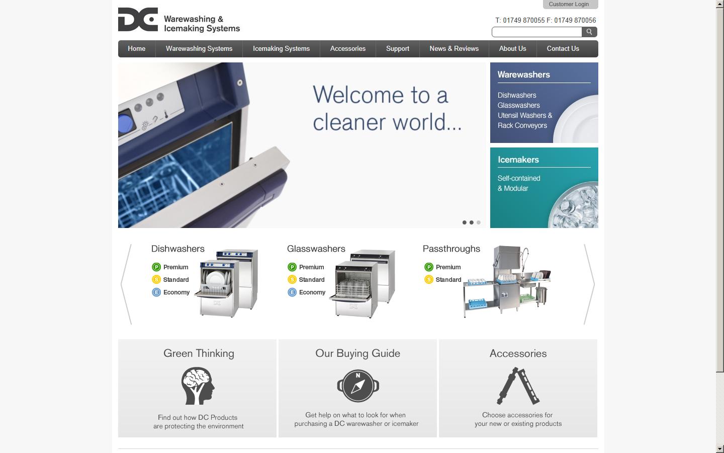 DC Products Ltd Website