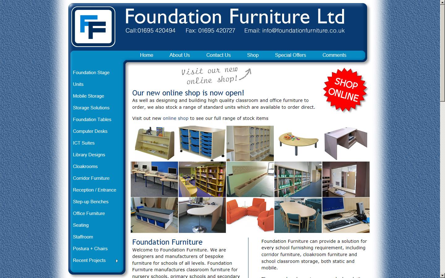 Foundation Furniture Ltd Website