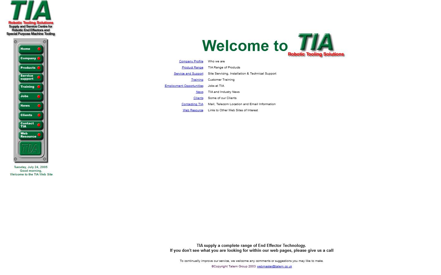 Tatem Industrial Automation Ltd Website