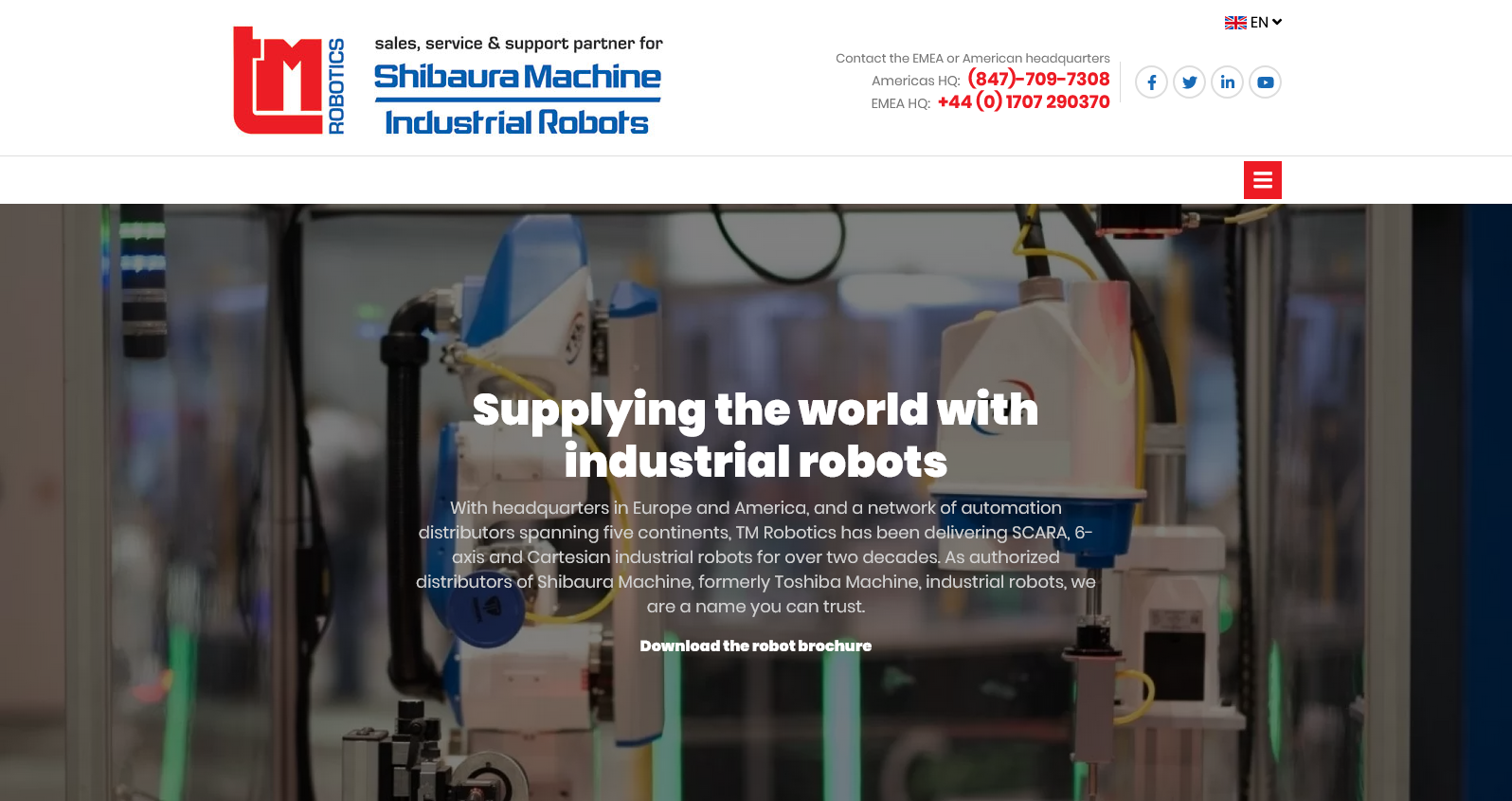 TM Robotics Website