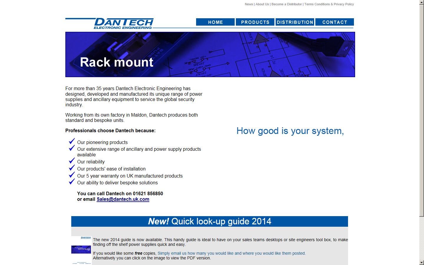 Dantech Electronic Engineering Website