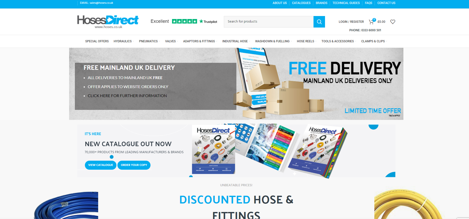 Hoses Direct Website