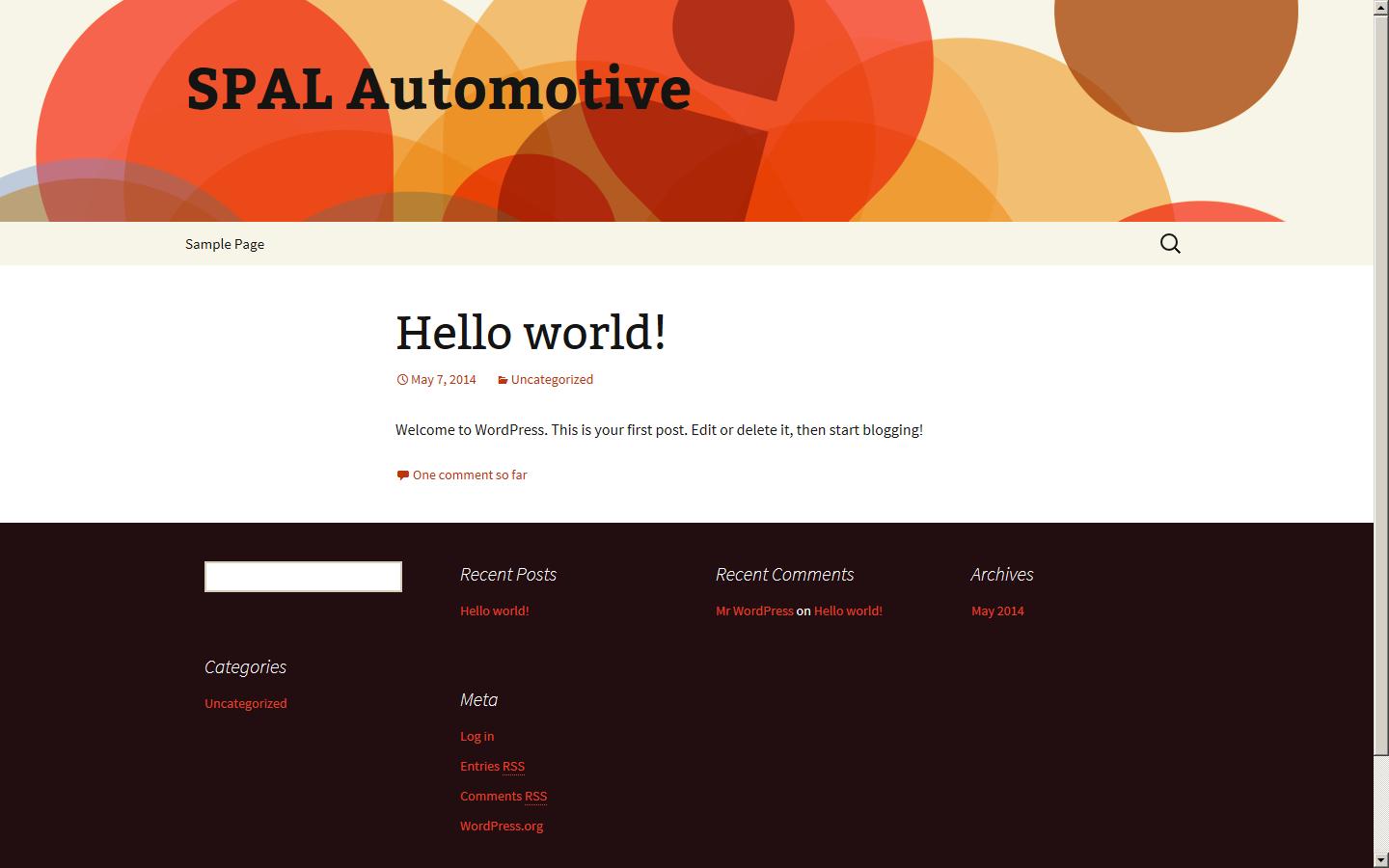 SPAL Automotive UK Ltd Website