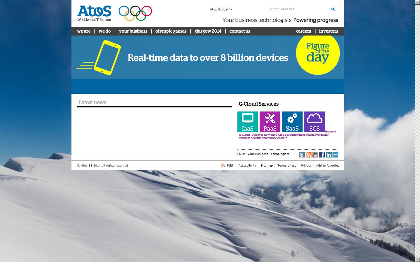 Atos IT Services UK Ltd Website