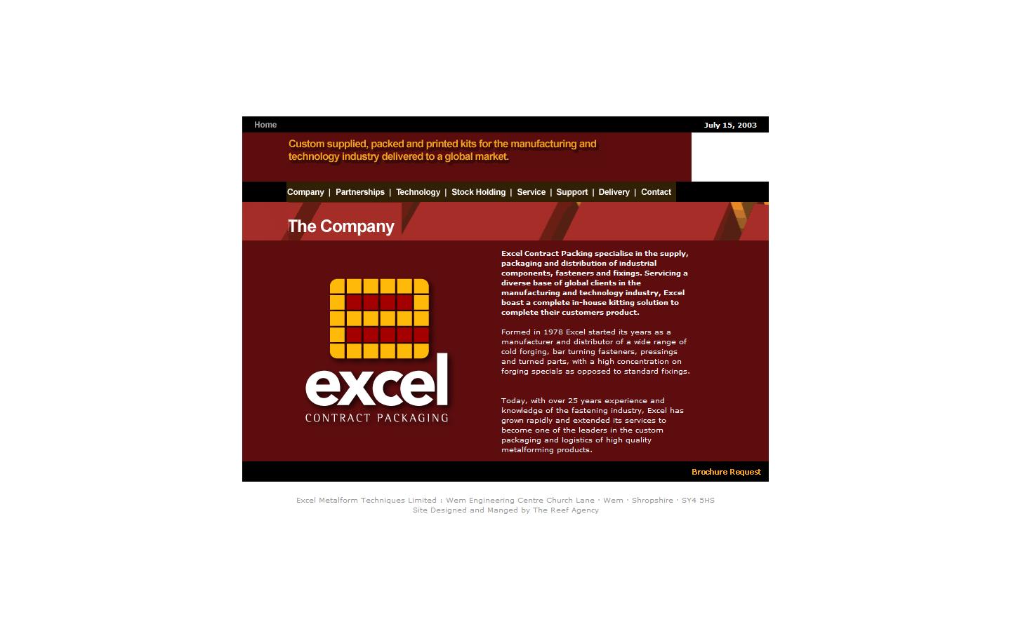 Excel Metalform Techniques Limited Website