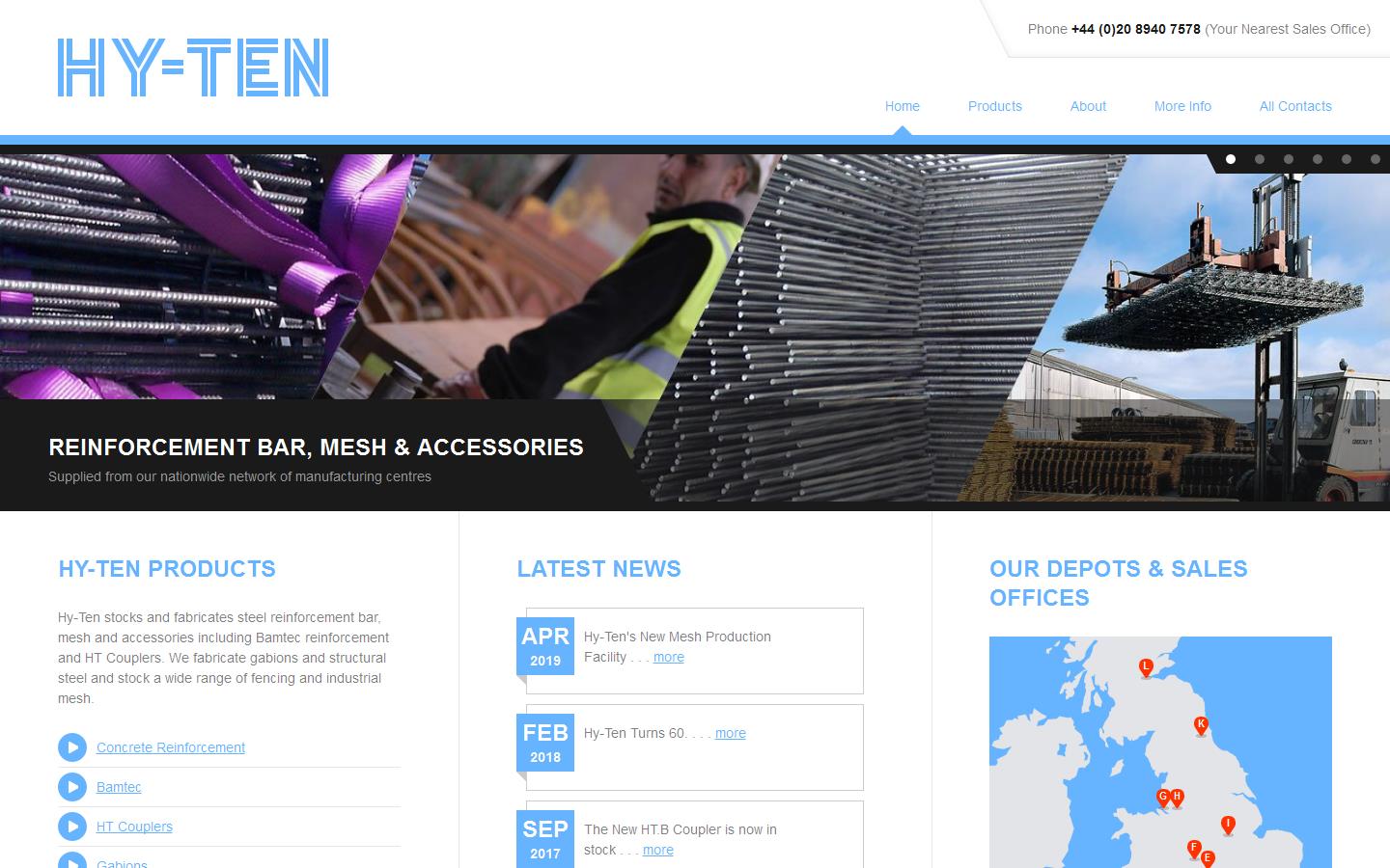 Hy-Ten Welded Mesh Co Website