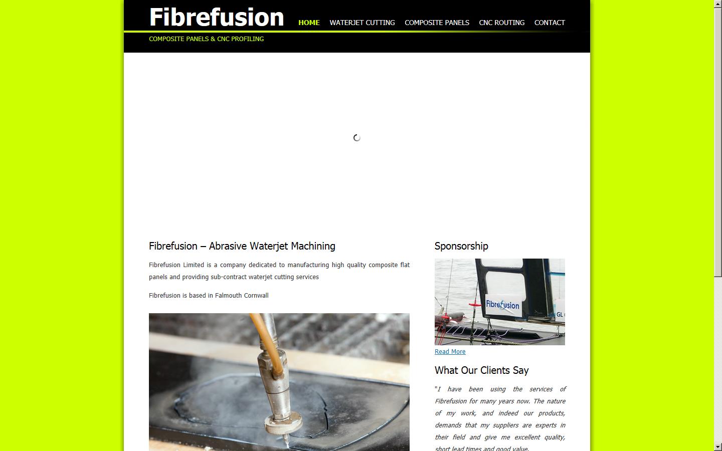 Fibrefusion Ltd Website