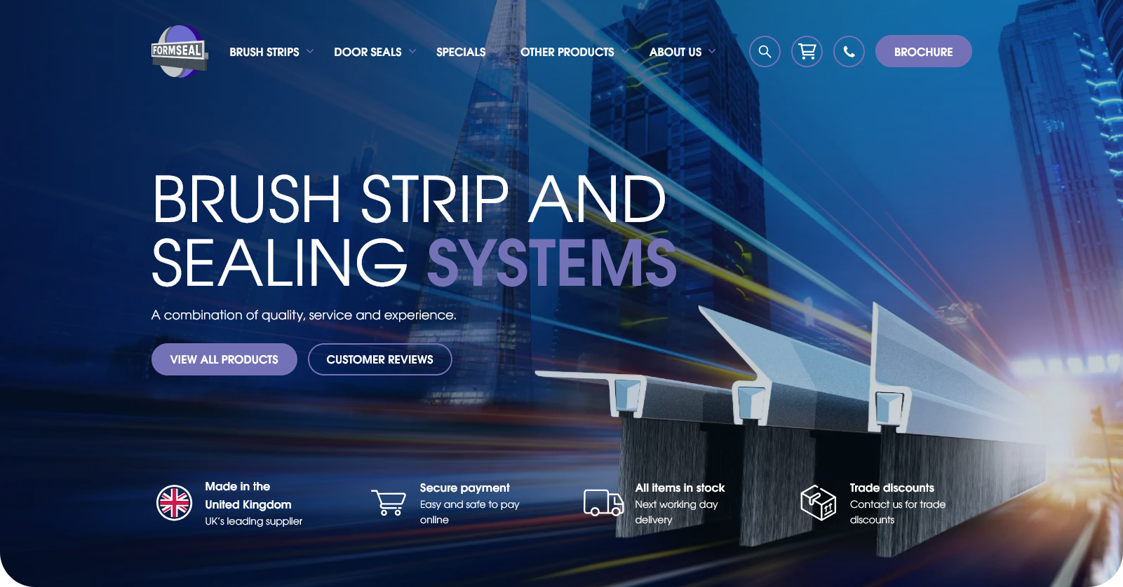 Formseal Ltd Website