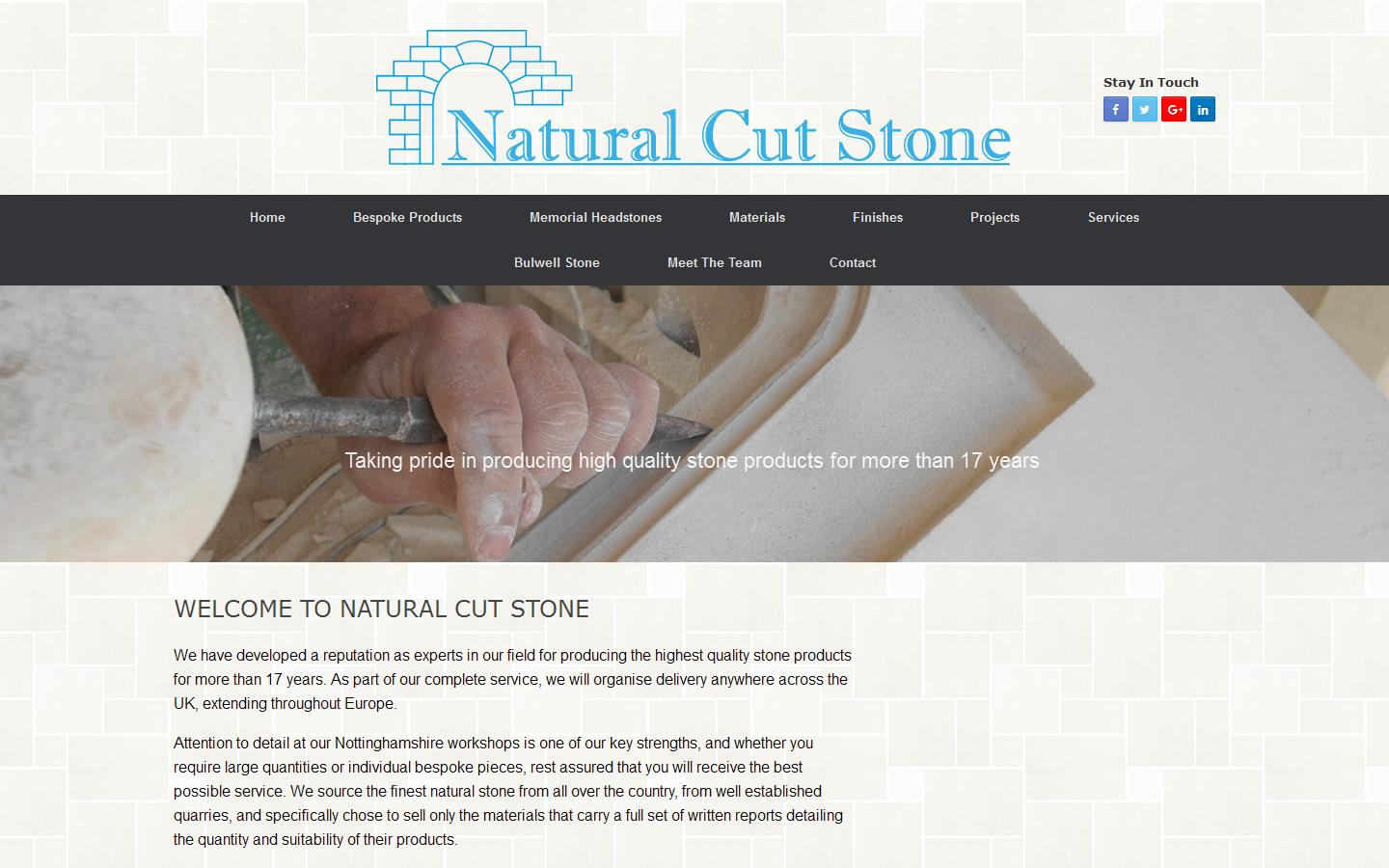 Natural Cut Stone Ltd Website