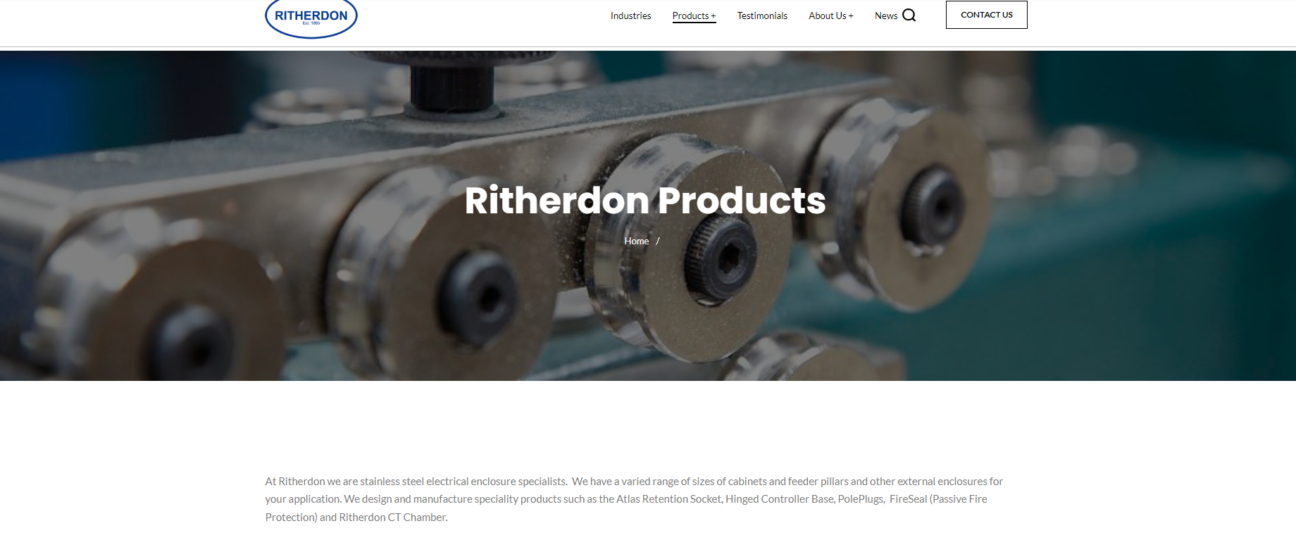 Ritherdon & Co Ltd Website