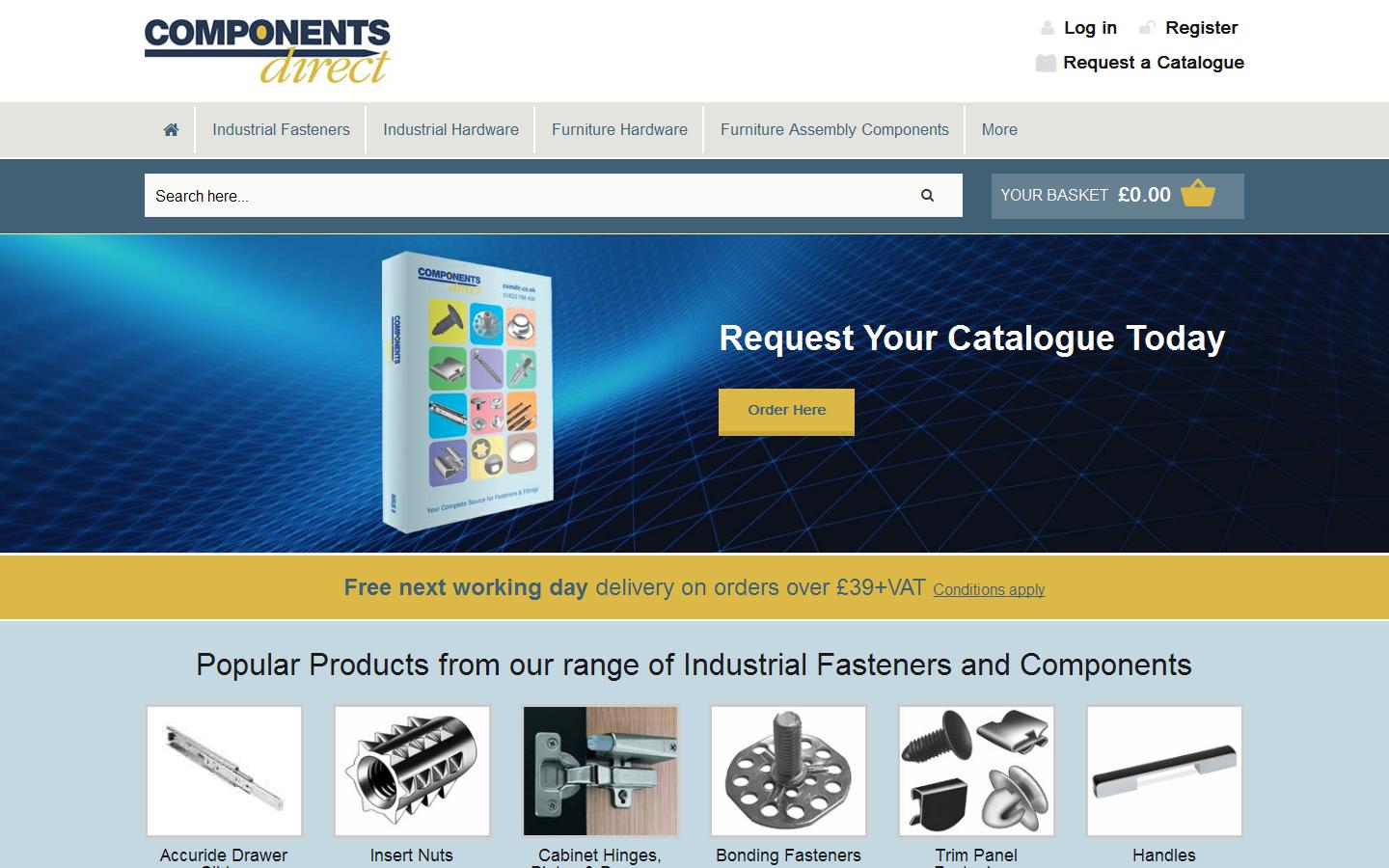 Components Direct Website