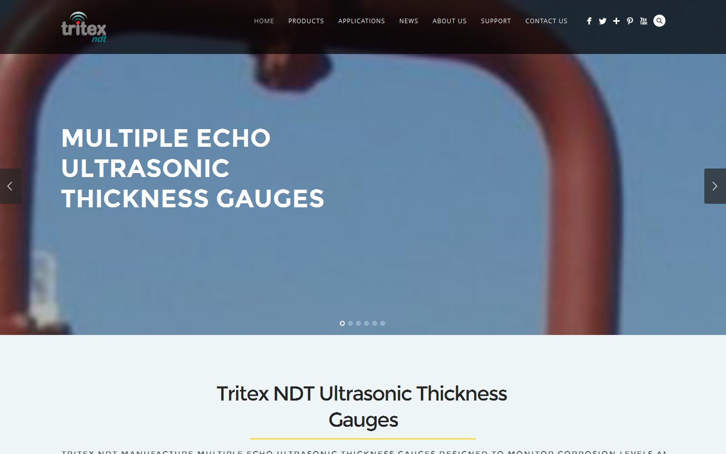 Tritex NDT Ltd Website