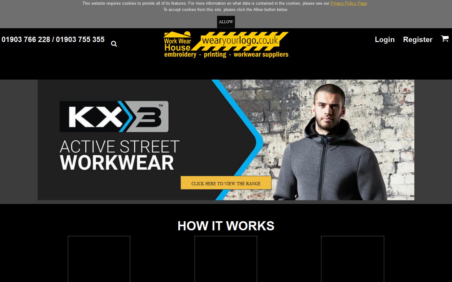 WorkWear House Website