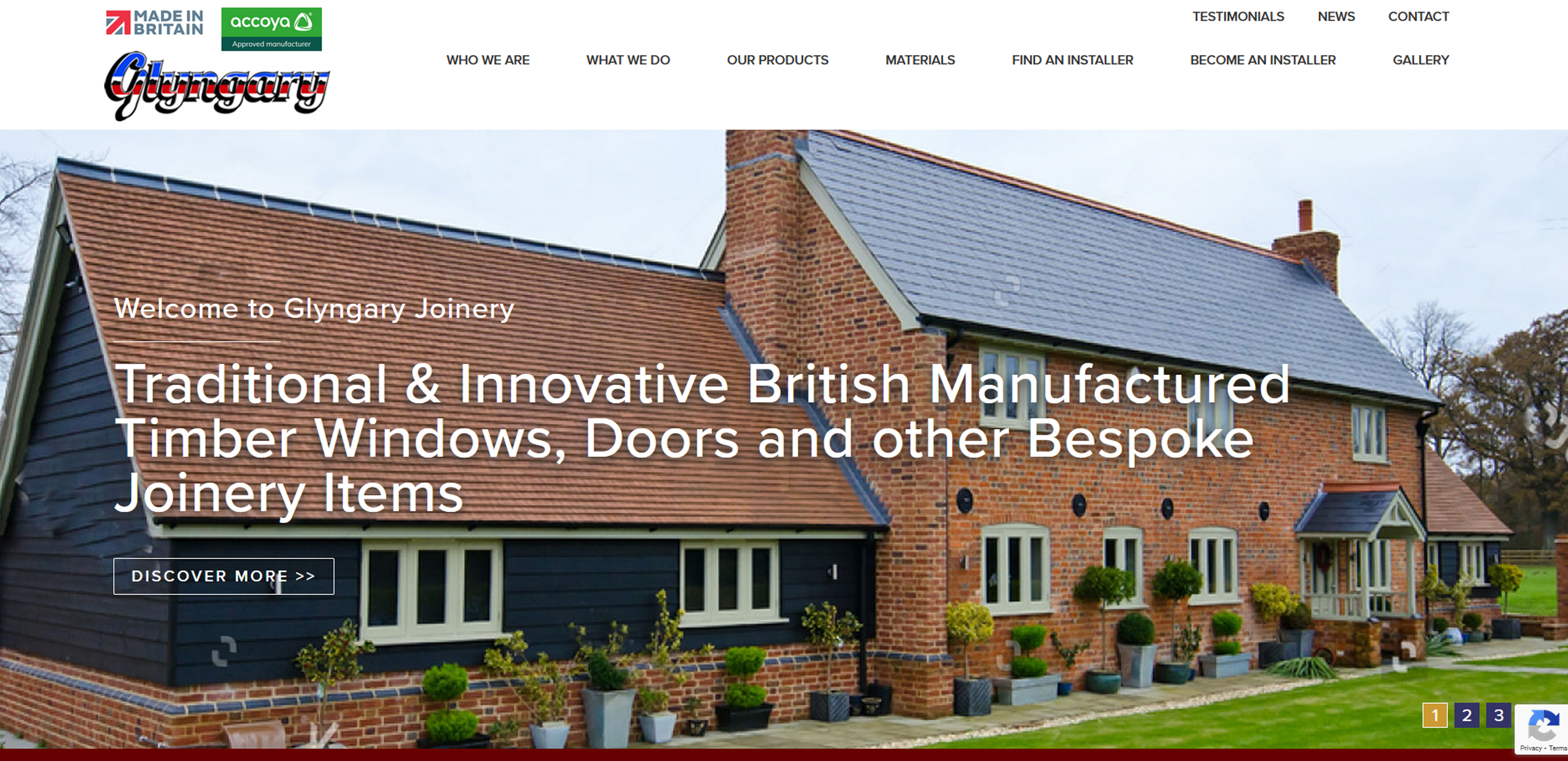 Glyngary Joinery Ltd Website