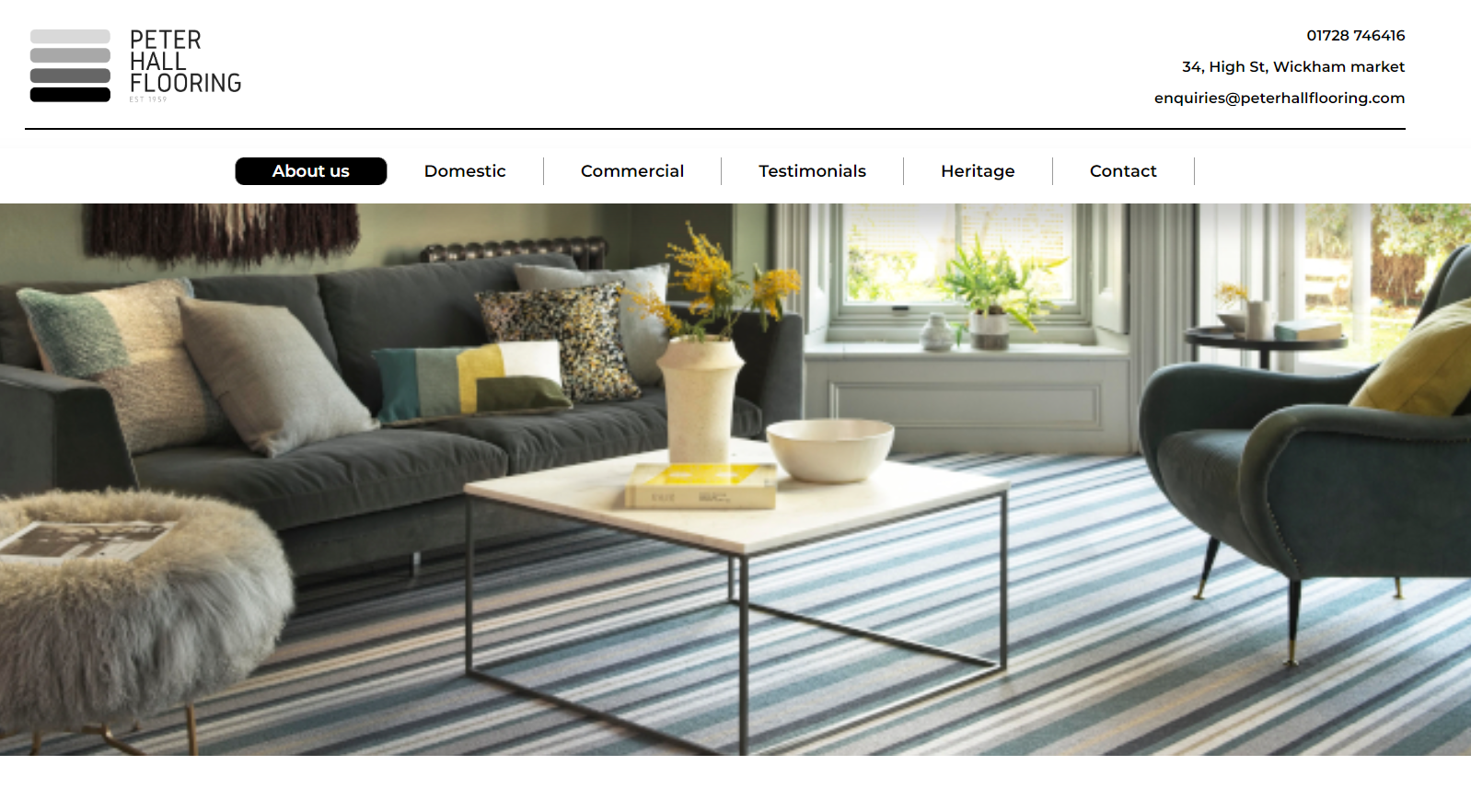 Peter Hall Flooring Website