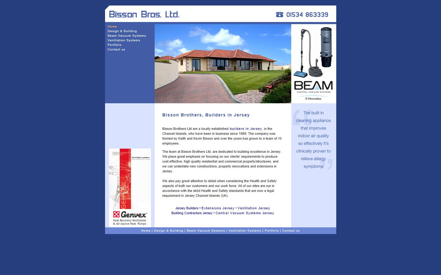 Bisson Brothers Ltd Website