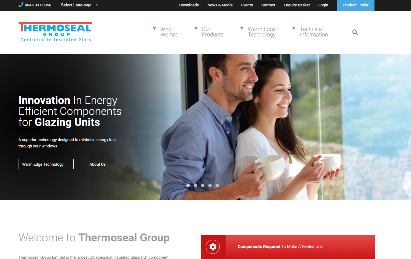 Thermoseal Group Ltd Website