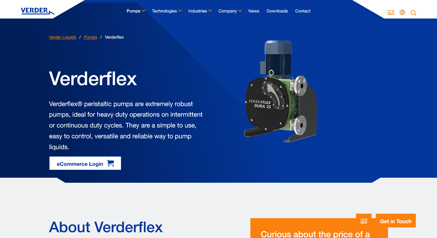 Verderflex Website