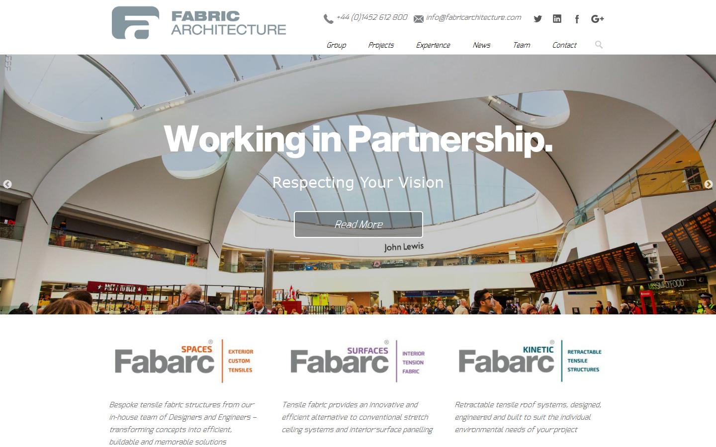 Fabric Architecture Website