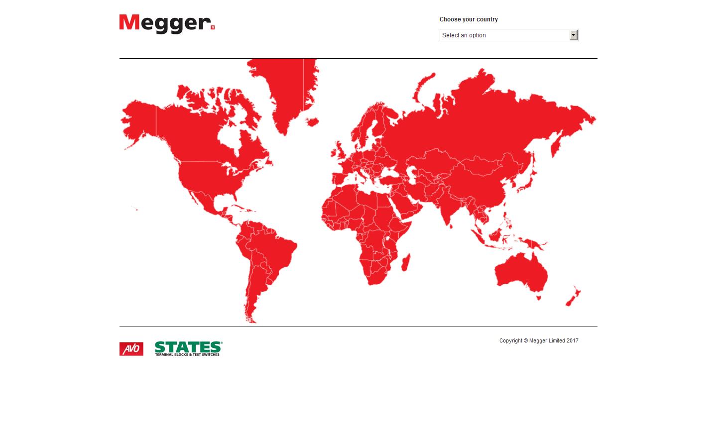 Megger Ltd Website