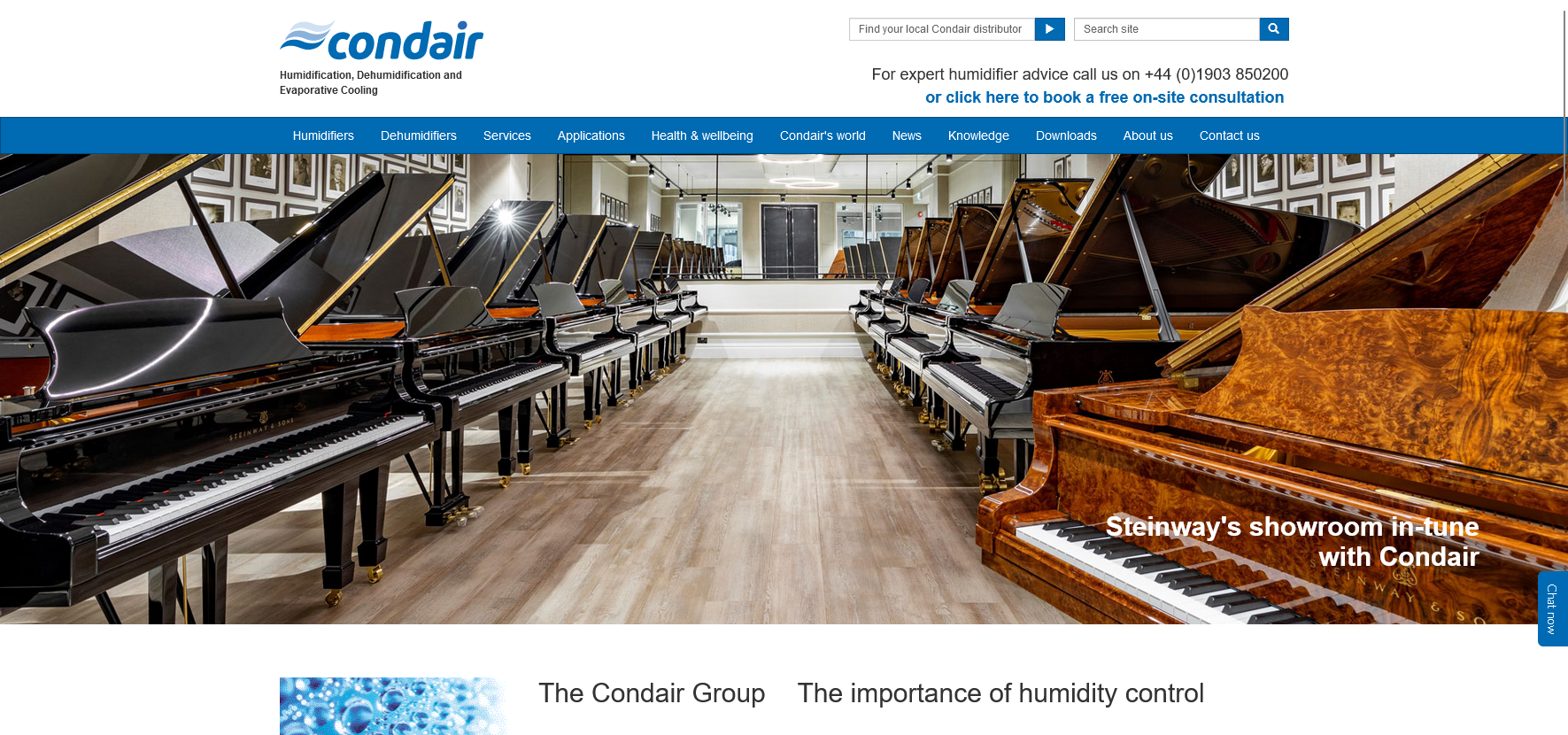 Condair Limited Website