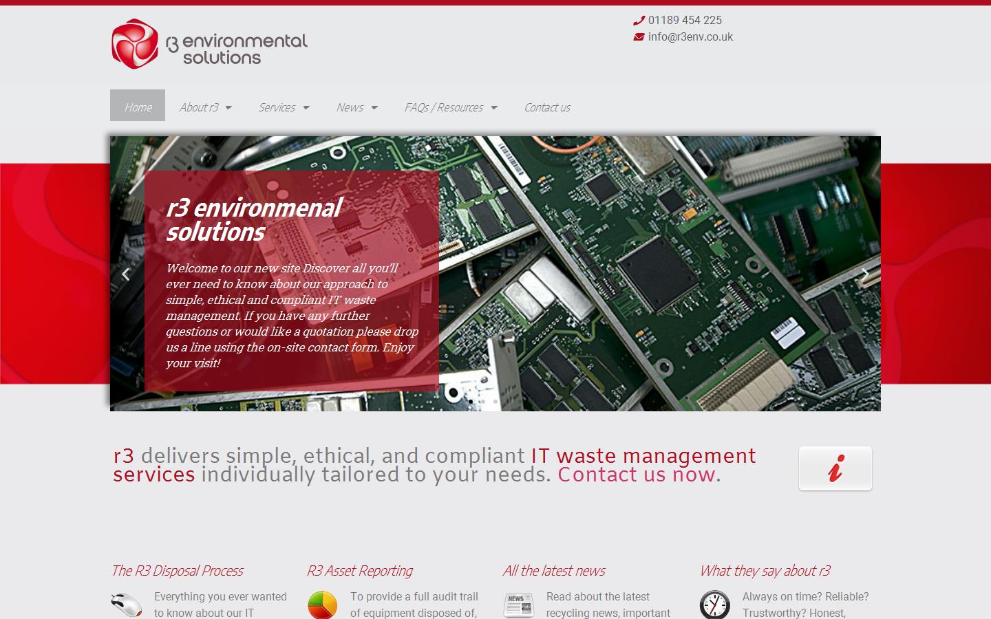 R3 Environmental Solutions Ltd Website