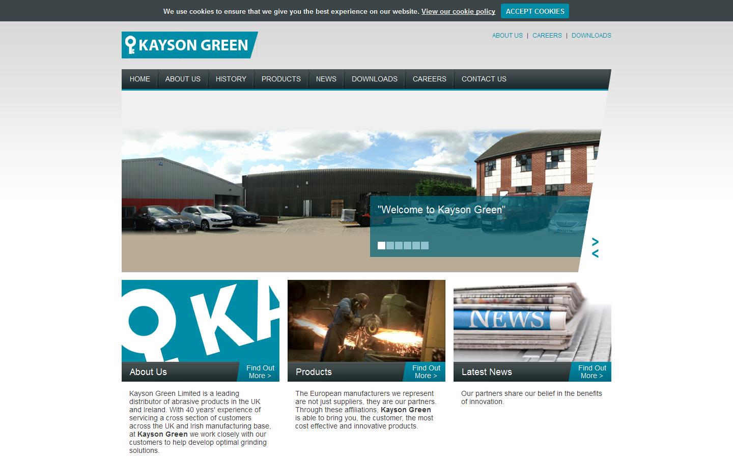 Kayson Green Ltd Website