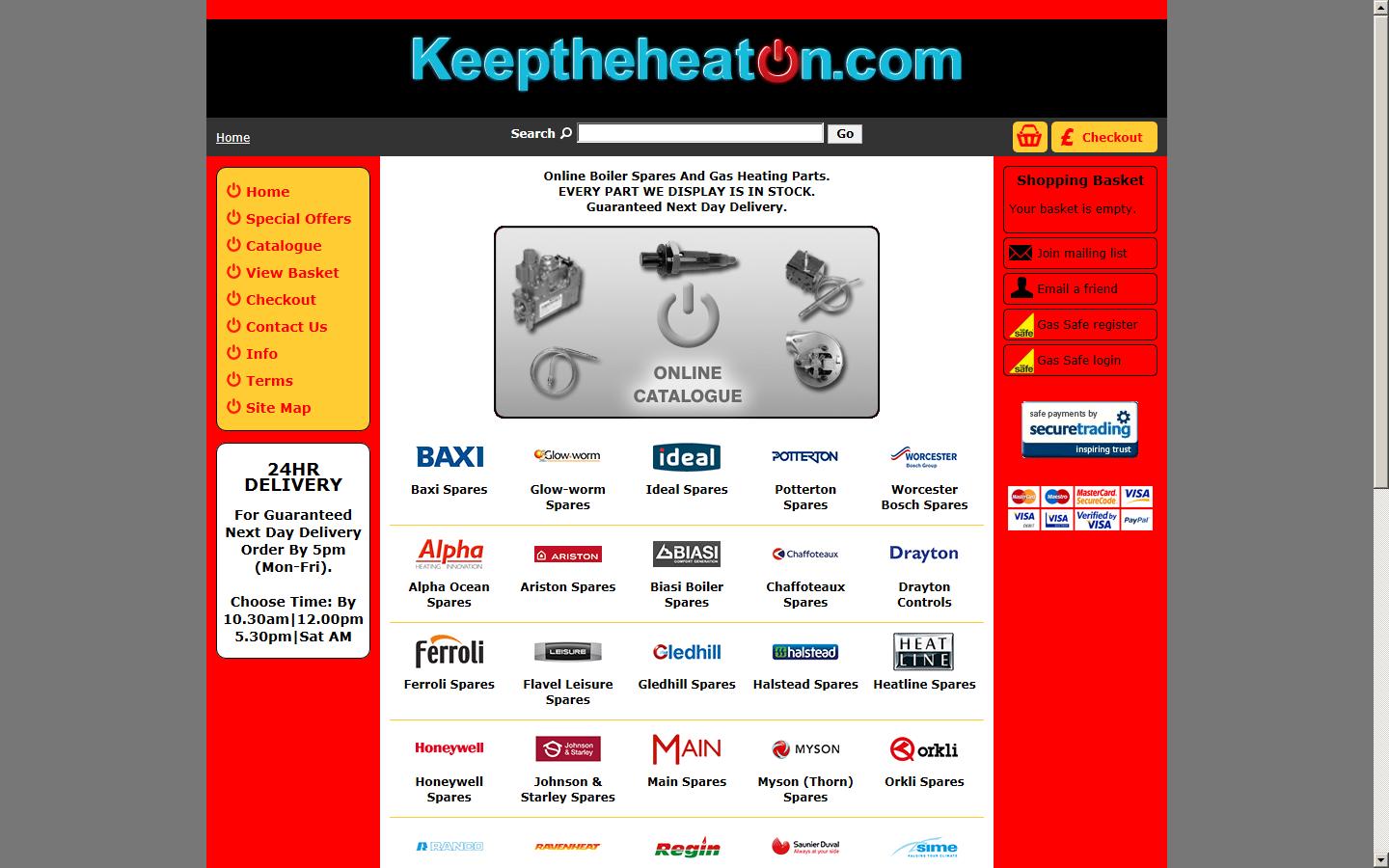 Keeptheheaton.com Website