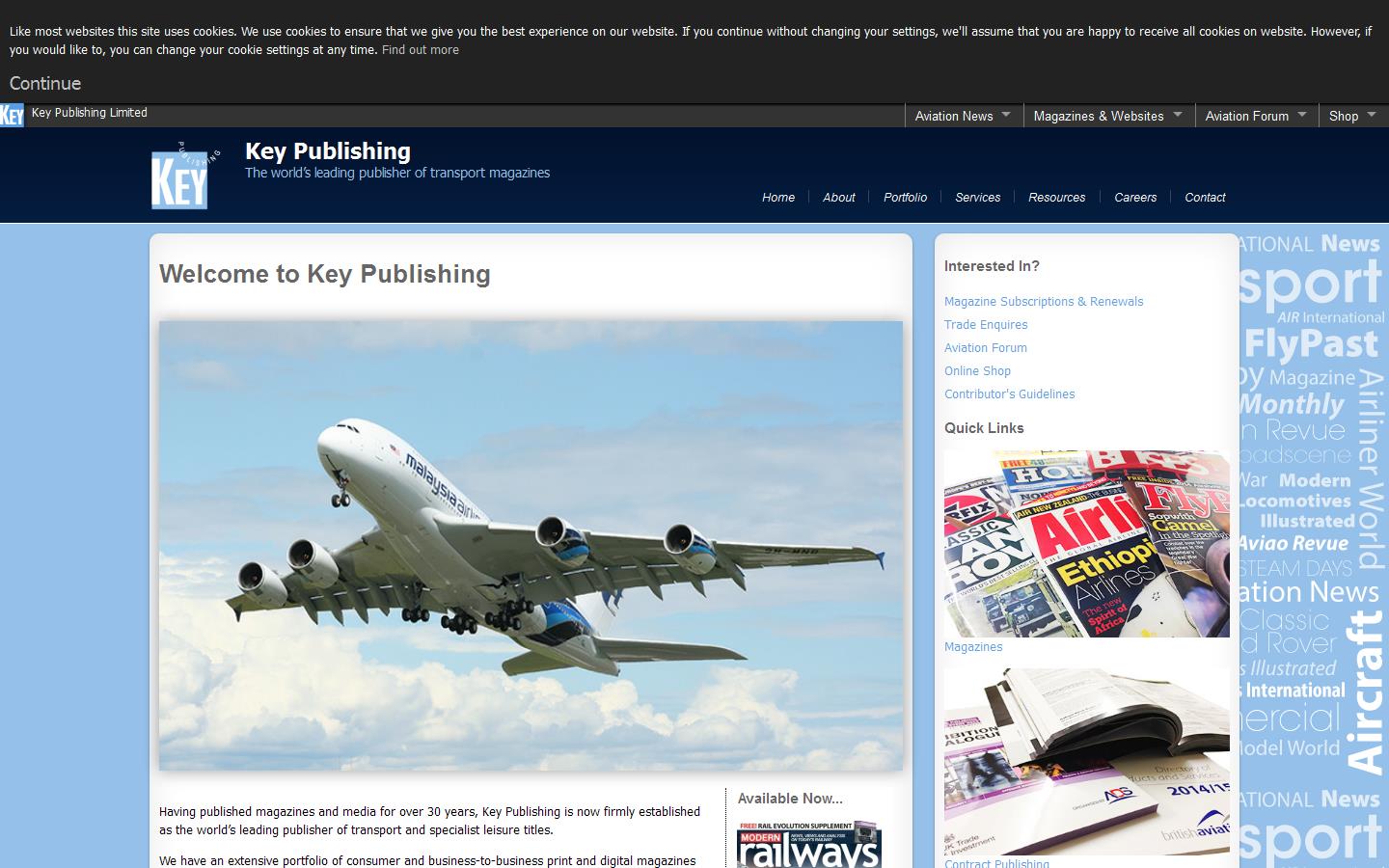 Key Publishing Ltd Website