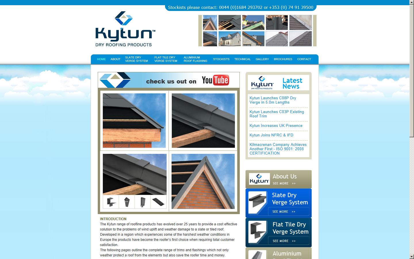 Kytun UK Ltd Website